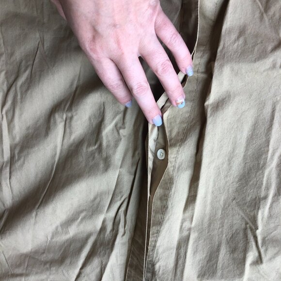 Alex Mill Paulie Tunic Dress in Vintage Khaki Size XXL NWT - Picture 3 of 9